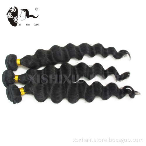 Top quality 100% loose human hair bulk extension